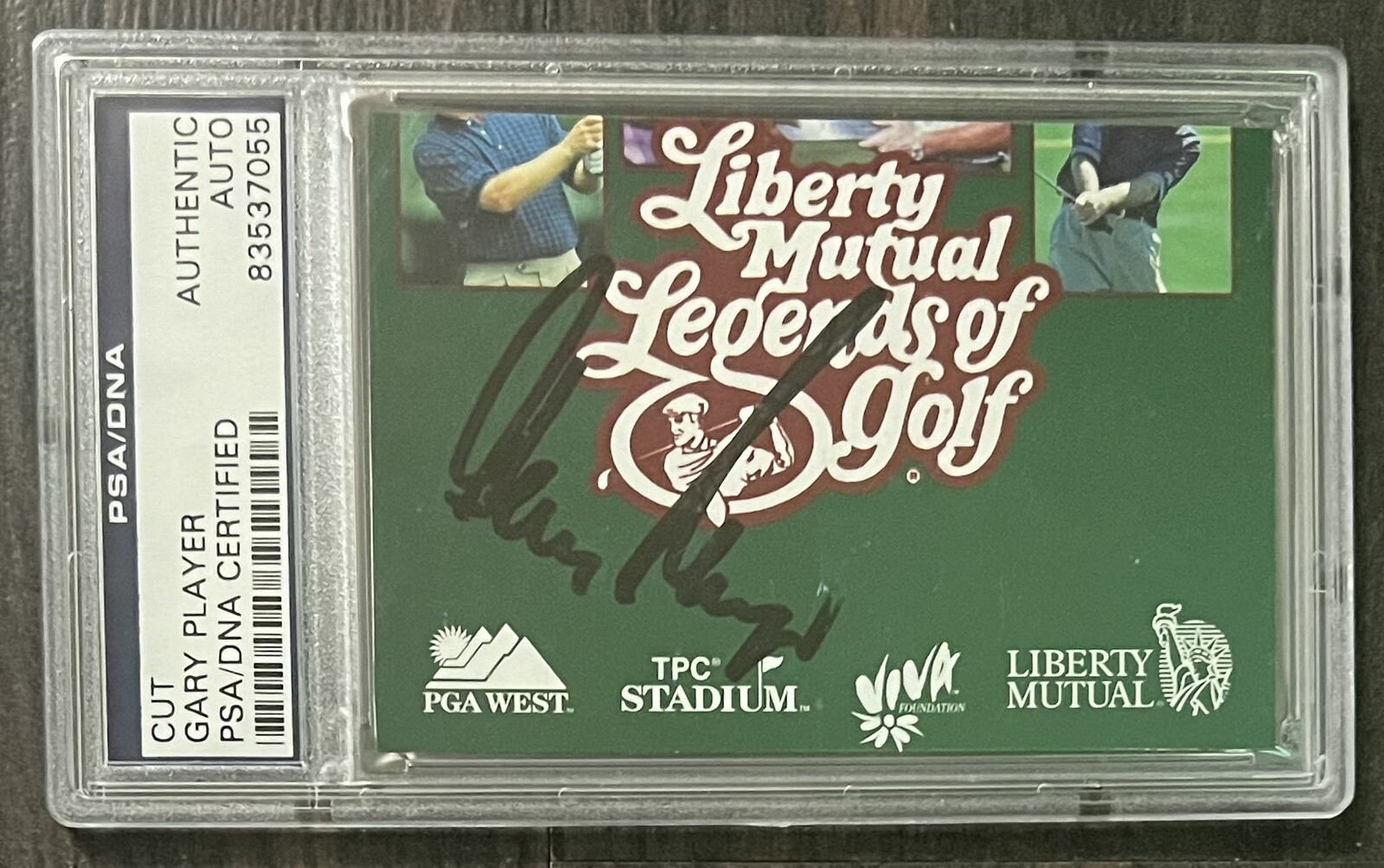 Gary Player Autograph (PSA/DNA ) Authentic