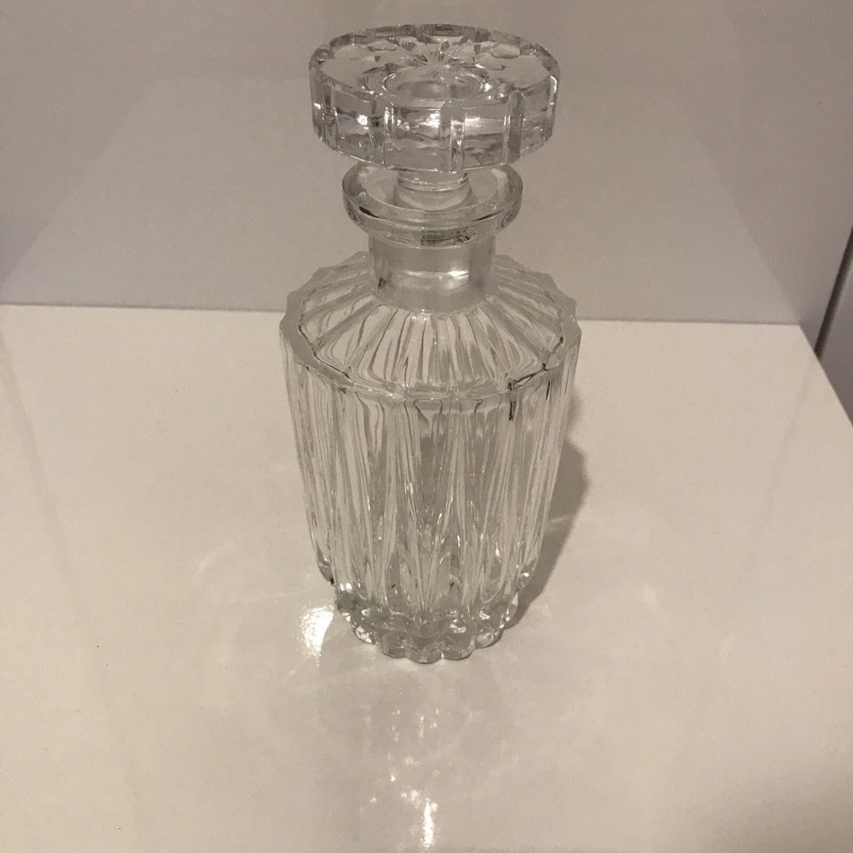 Decanter Vodka Whiskey Cognac 23 Oz/700 ml Wine Czech Bohemian Crystal# 3 - Image 2 of 4