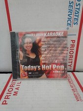 New Sealed Todays Hot Pop Female - Karaoke CDG - Audio CD By Karaoke - 62k