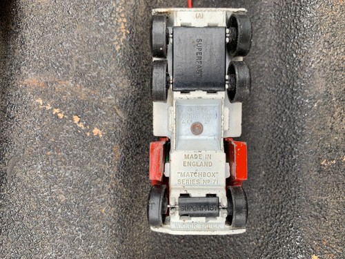 Lesney Matchbox Ford Heavy Wreck Truck Series No 71 Vintage Tow Wrecker - Picture 3 of 3