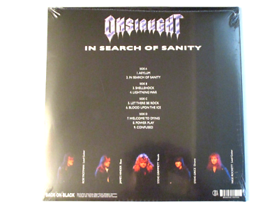 ●LPレコード onslaught / in search of sanity ONSLAUGHT IN SEARCH OF SANITY LP 2017 IMPORT (2) VINYL GRIM REAPER
