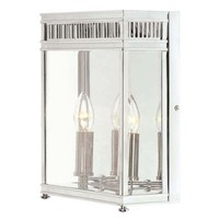 Elstead Holborn AußEn-Wandleuchte E14 2-Fach Poliertes Chrom IP44