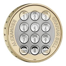 2022 Alexander Graham Bell £2 Coin