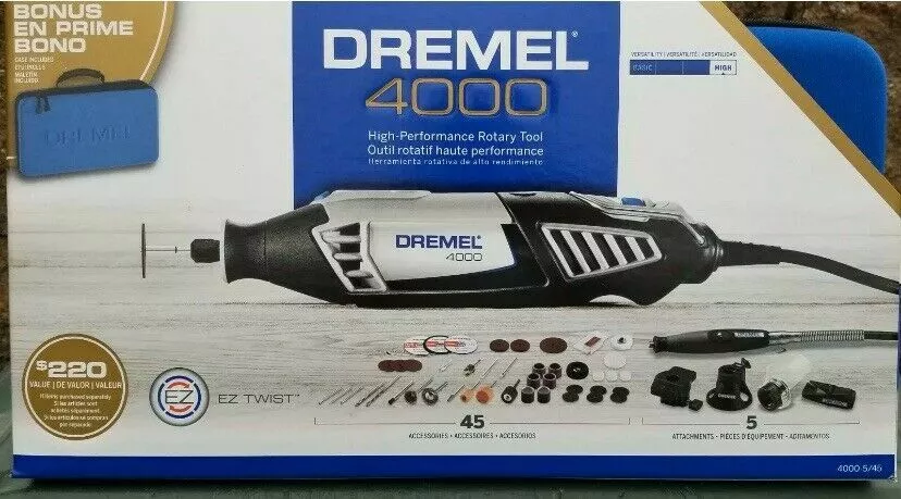 Dremel 4000 Series 1.6 Amp Variable Speed Corded Rotary Tool Kit