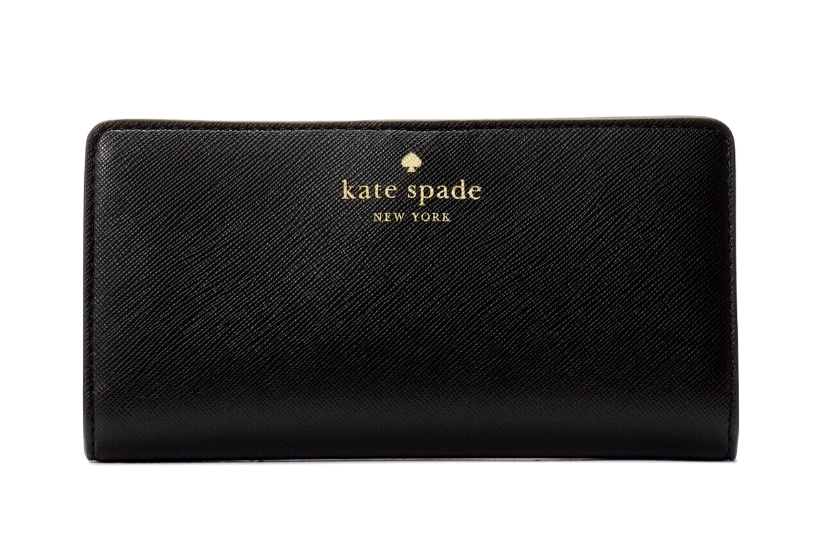 【Kate Spade】Schuyler Large Slim Bifold Wallet◆国内発送◆ New Kate Spade Schuyler Large Slim Bifold Saffiano Wallet