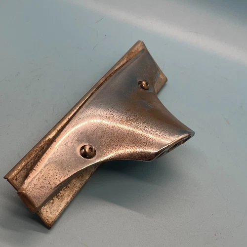 1971 -72 Mopar E Body Challenger Barracuda Chrome LEFT Mirror Bracket #3548731