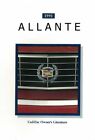 1991 Cadillac Allante Owners Manual User Guide Reference Operator Book Fuses Oem