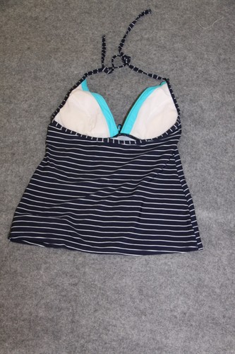 TANKINI OBERTEIL TOP GRÖSSE 40 DUNKELBLAU GESTREIFT MIT PADS ESPRIT - Bild 2 von 2