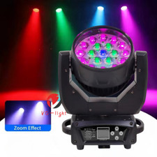 Best 19x15W 4 in1 RGBW LED Beam Moving Head DMX Wash Zoom Stage Light DJ Show