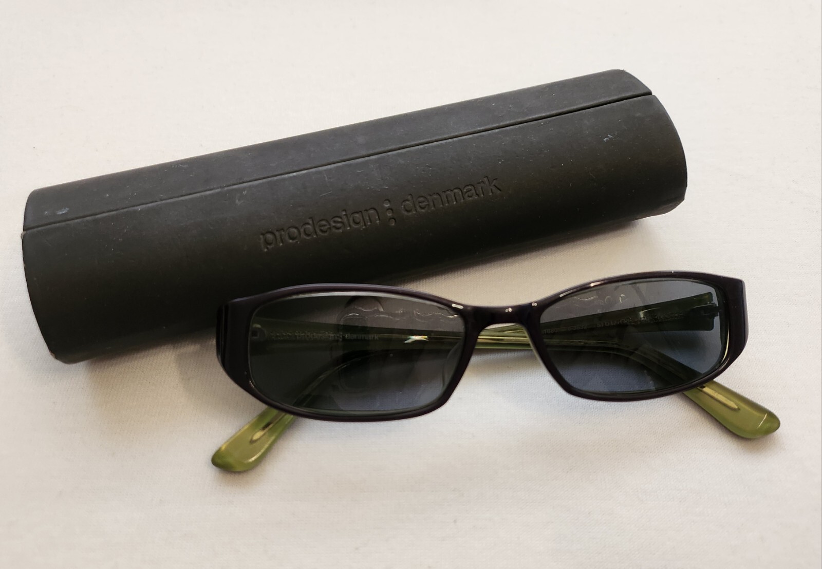 Prodesign Denmark Purple Green Rectangular Prescr… - image 1