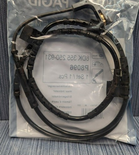 8DK 355 250-531 HELLA | Contatto segnalazione, Usura past. freno/mat. d