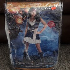 Adult Female Costume XL 18-20 Pirates Of The Carribean Jack Sparrow Halloween