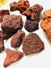5LB Volcanic Lava Rocks Denitrifying Aquarium Bio Media Fire Pit BBQ Grill ✅