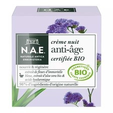 NAE BIO Crème nuit anti âge nourrit et régénère  50ml
