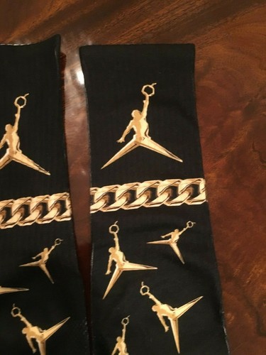 Nuevo en paquete calcetines de tubo sublimado iluzien unisex talla M - doble navaja de afeitar - icono de peluquería - Imagen 13 de 16