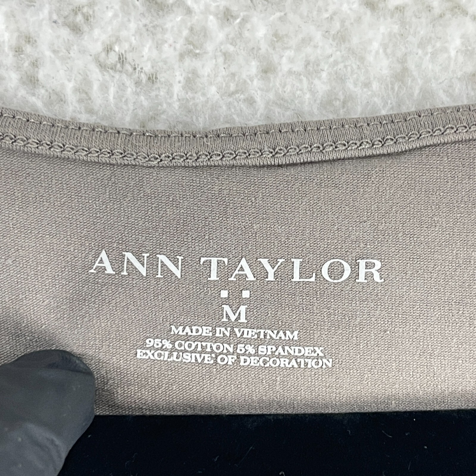 Ann Taylor Brown Pullover Basic Tank Top Womens S… - image 7