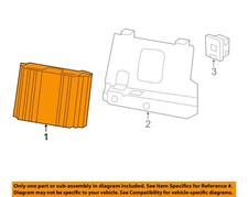 GM OEM 11-17 Traverse Electrical Electrical Components-Module 13599326