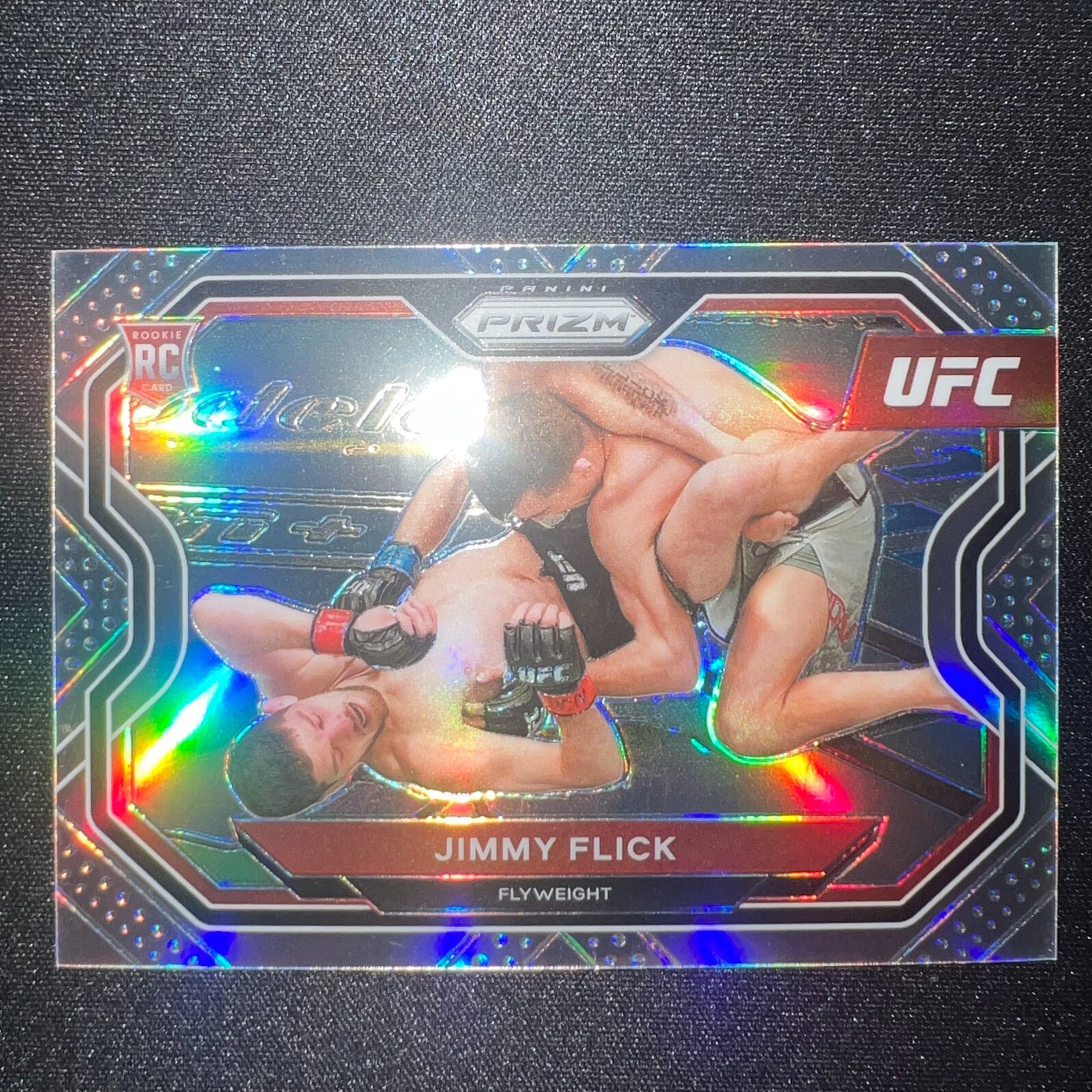 2021 Panini Prizm UFC Silver Prizm Jimmy Flick #182 Rookie RC