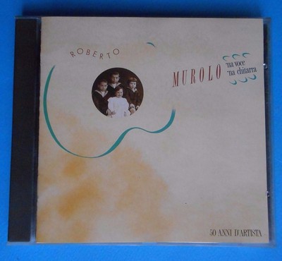 Cds CD Compact Disc Roberto Murolo Na Voce 'Na Guitar Caruso Napule Mò