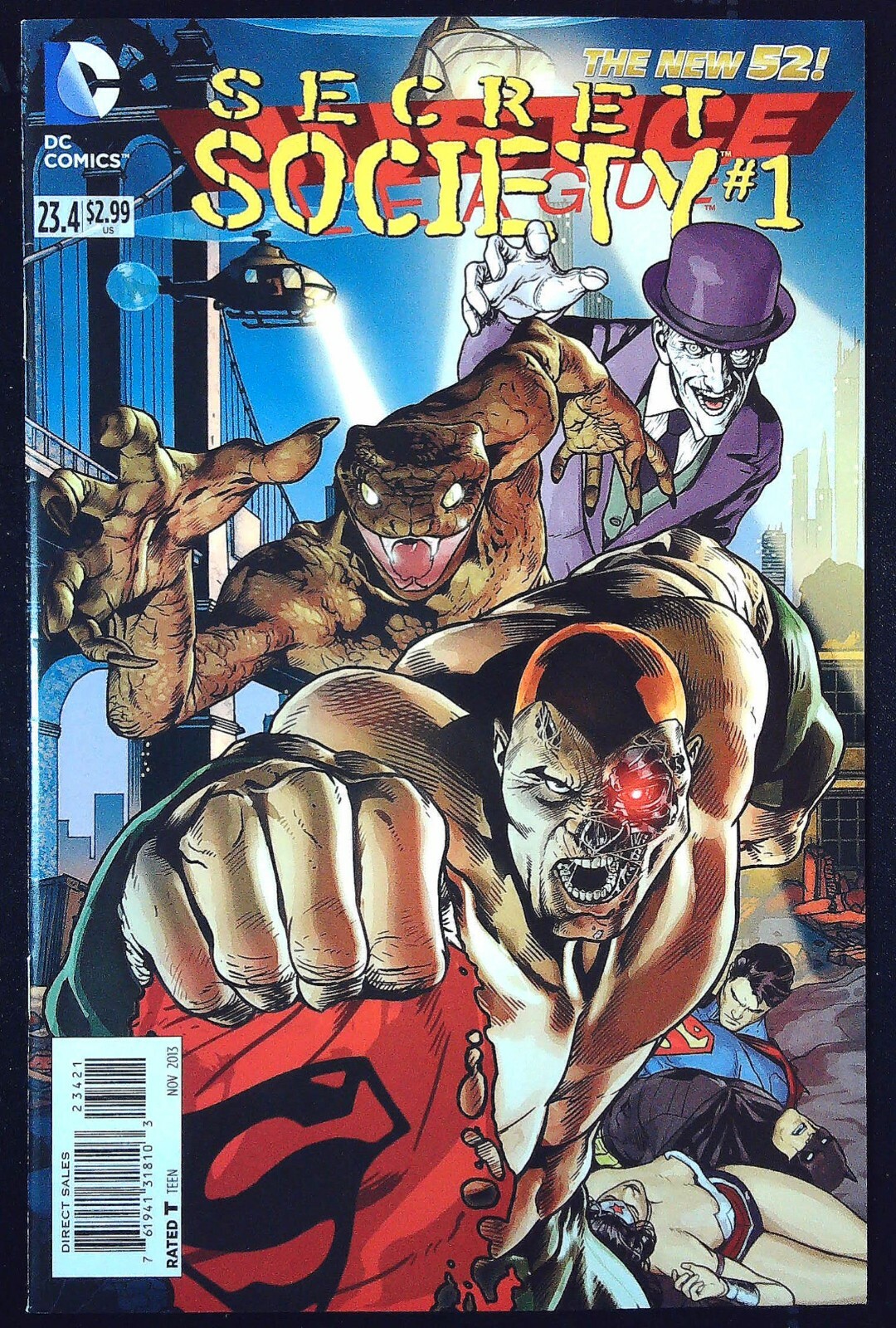 SECRET SOCIETY #1 (Justice League #23.4) - Back Issue