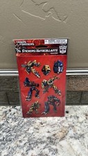 American greetings Stickety-Doo-Da transformers 3-D puffy stickers sealed