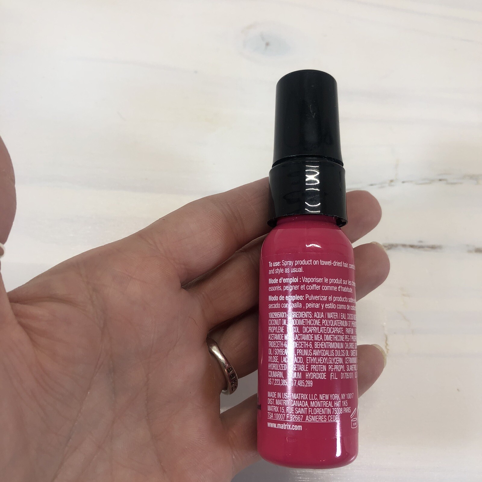 Matrix Miracle Creator Multi-Tasking Treatment, 1 oz + Oil Wonders 2.3oz