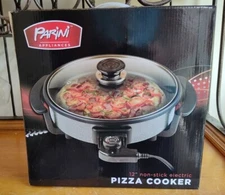 Parini 12" Non-Stick Electric Pizza Cooker - New in Sealed Box!
