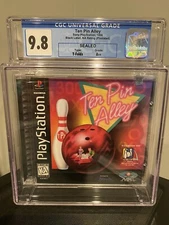 Ten Pin Alley CGC 9.8 A++ Mint Sony PlayStation 1 PS1 Wata VGA Bowling