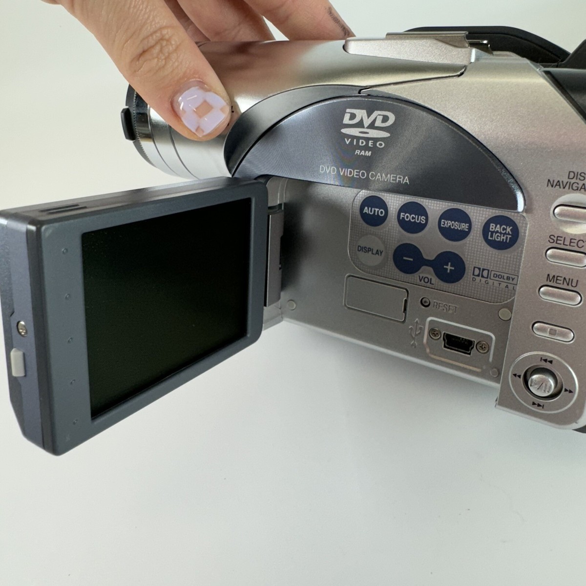Panasonic VDR-M50 DVD Video Camera No Battery Tested 37988251209| eBay