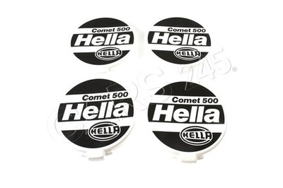4x HELLA Universal COMET 500 Spotlight Protective Cover Caps 8XS135236-001