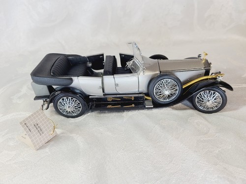 Franklin Mint 1907 Rolls-Royce Silver Ghost 1:24 Scale Diecast W/Tag