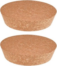 2 Pcs Large Cork Stoppers Tapered Wood Bottle Stopper 12~14cm 3cm Thick