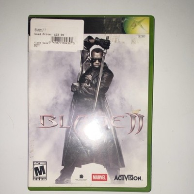 Activision Blade II (Xbox, 2002) Complete w/ Manual, M Rated, NTSC-U/C