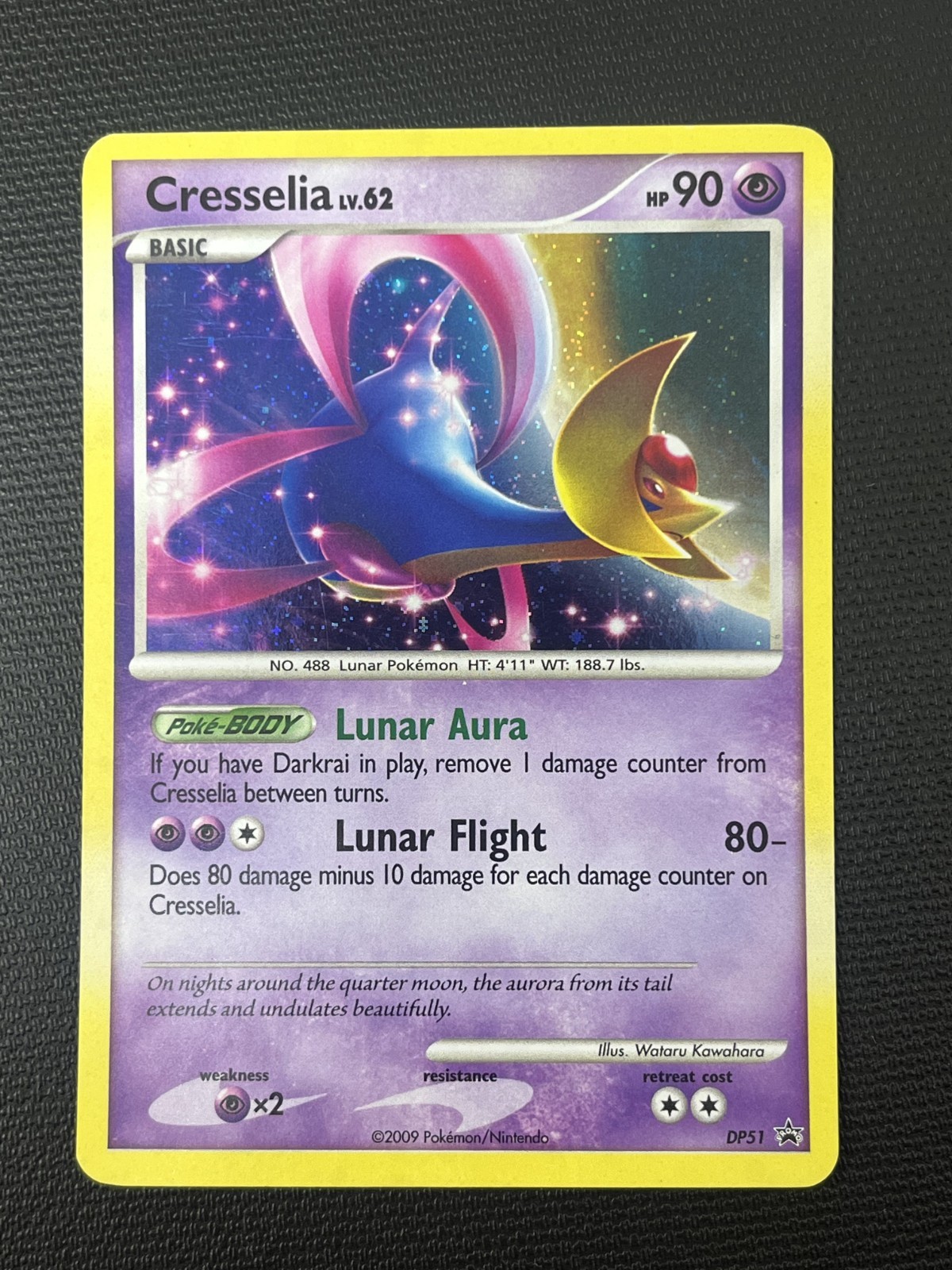 Cresselia DP51 Promo Holo Rare Pokemon Trading Card Game LP+