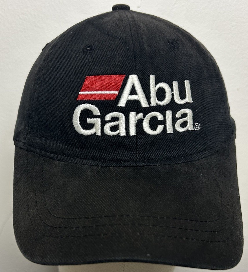 Black Abu Garcia Precision Engineering Co Logo Adjustable Ba