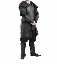 Viking Full Body Leather Armor Medieval Knight Costume Cosplay Larp Event