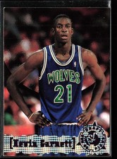 1996/97 Topps Stadium Club Kevin Garnett Rookie Card #343. rookie card picture
