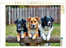 CALVENDO Puzzle Aufpassen am Zaun 1000 Teile Lege-Gr e 64 48 cm Foto-Puzzle