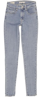 Levi's 721  Damen Blau Skinny Slim Stretch Jeans W25 L30 (104729)