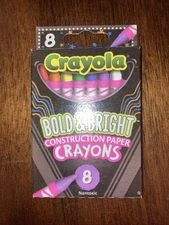 Rare Item!! Style No 52-5819 Crayola Crayons Bold & Bright Crayons