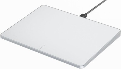 ProtoArc Wired USB Trackpad for Windows 10/11 White Silver