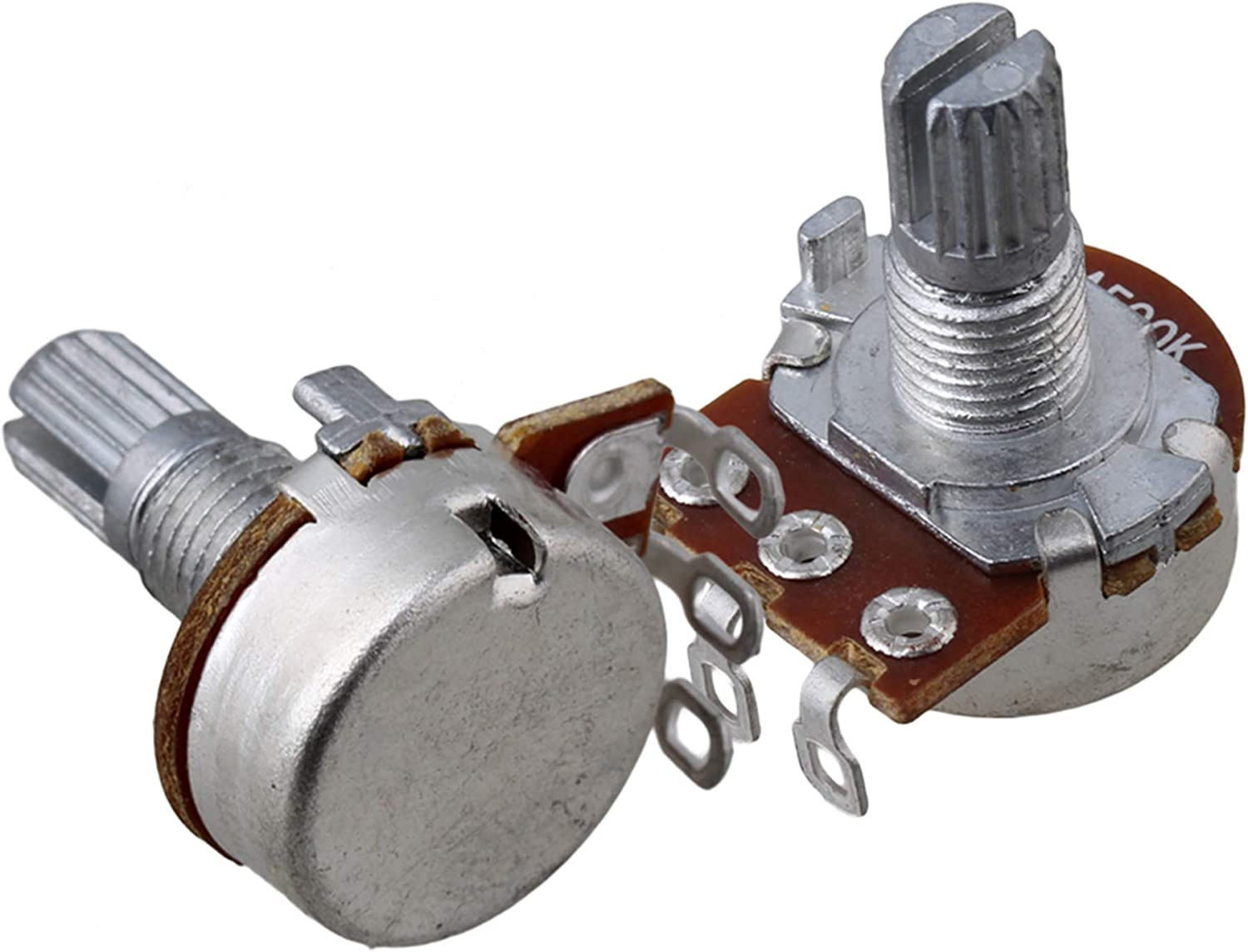 Guitar Potentiometer Volume Tone Pots Switch Control A500K Pack of 10