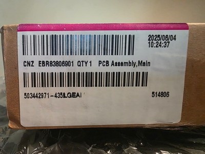 NEW  EBR83806901  LG Refrigerator Main Control Board  ( ORIGNAL ) Packed.