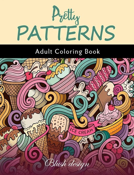 Blush Design | Pretty Patterns | Buch | Englisch (2019) | Adult Coloring Book-image