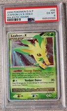 Pokemon Leafeon LV.X Holo Majestic Dawn 99/100 PSA 6 on eBay