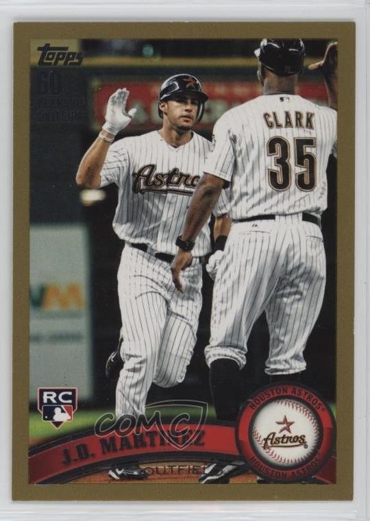 2011 Topps Update Gold 1297/2011 JD Martinez #US186 nd3