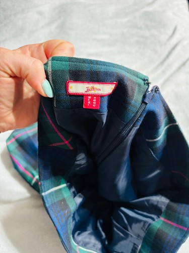 Joe Browns Green/Navy Tartan Kilt Skirt Size UK 14 Hell Bunny Cowgirl Style - Picture 6 of 6