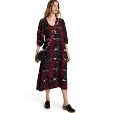 NWT RACHEL COMEY X TARGET Boho Dark Romantic Floral Print Maxi Dress NWT