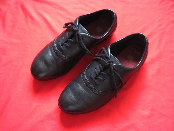 Women Clarks Heels Black Leather 35 #7ASF