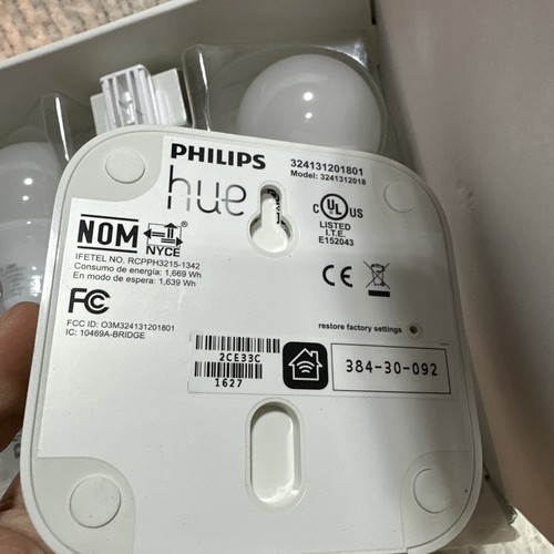 Philips Hue White A19 Equivalent LED Bulb Starter Kit (2 Bulbs) 840 Lumen - Picture 4 of 5